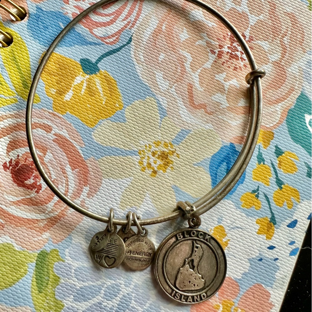 Alex and Ani Block Island Bracelet - Silver